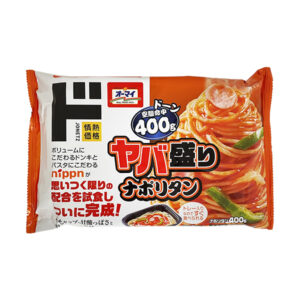ヤバ盛りナポリタン冷凍パスタ（情熱価格）ドン・キホーテ