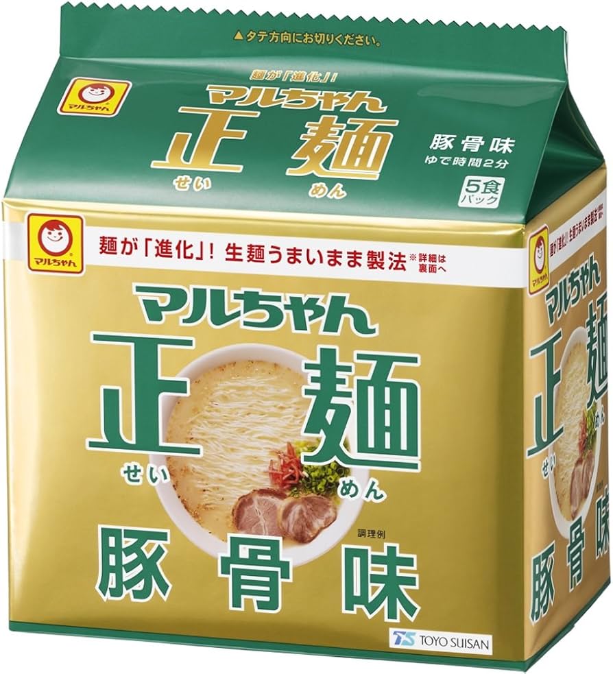 マルちゃん正麺 豚骨味