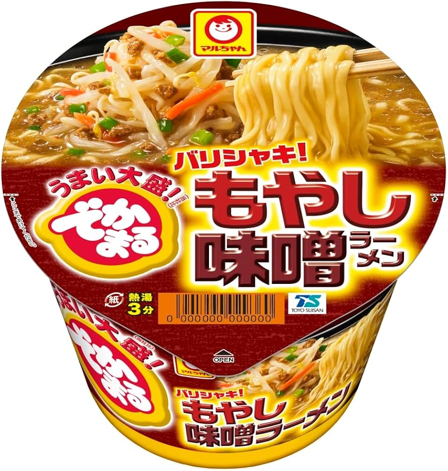 マルちゃん でかまる バリシャキ！ もやし味噌ラーメン