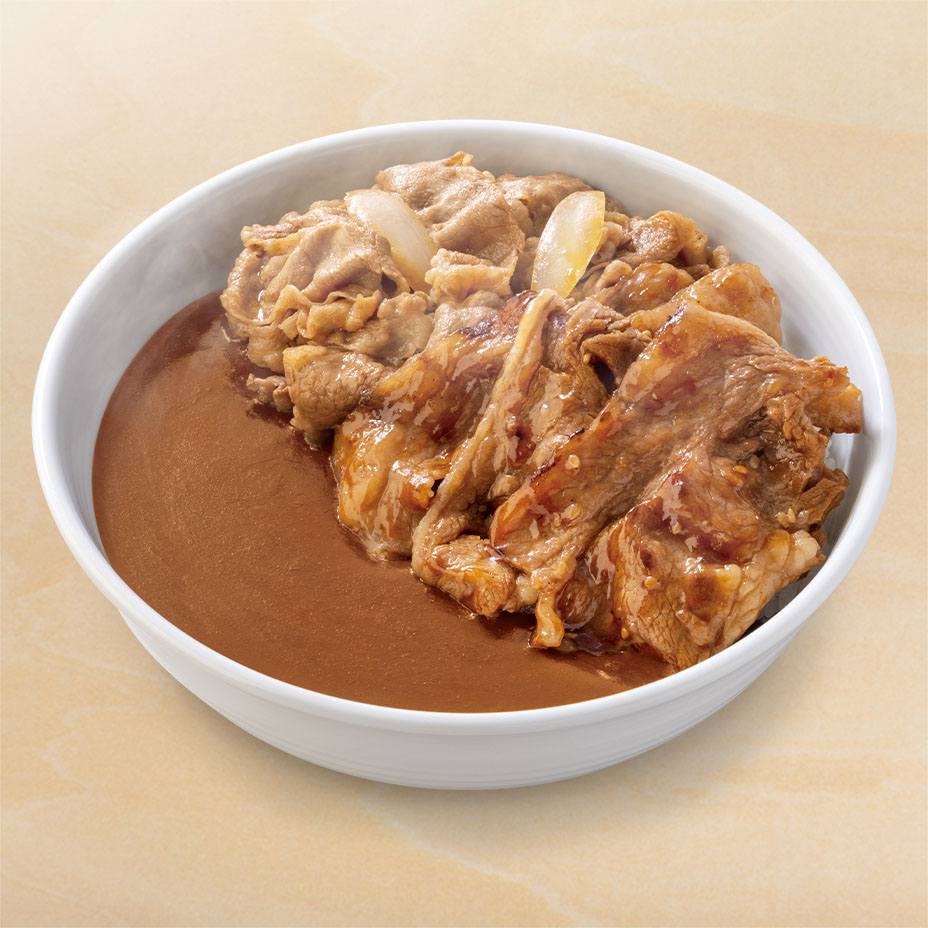 牛×牛カルビスパイシーカレー