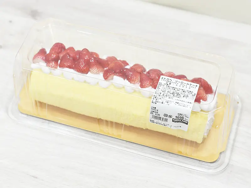ストロベリーロールケーキ
