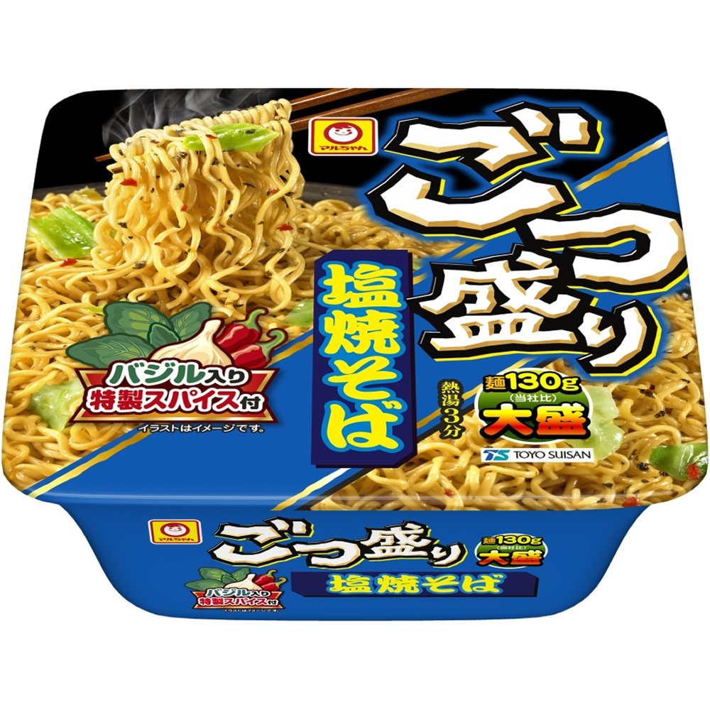 ごつ盛り 塩焼そば