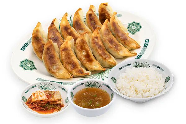 W餃子定食