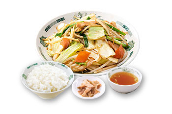 ラ・餃・チャセット