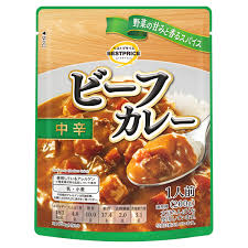 トップバリュ ビーフカレー 中辛