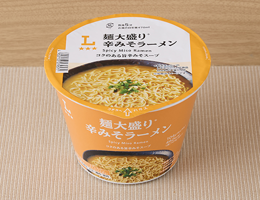 ローソン 麺大盛り 辛みそラーメン