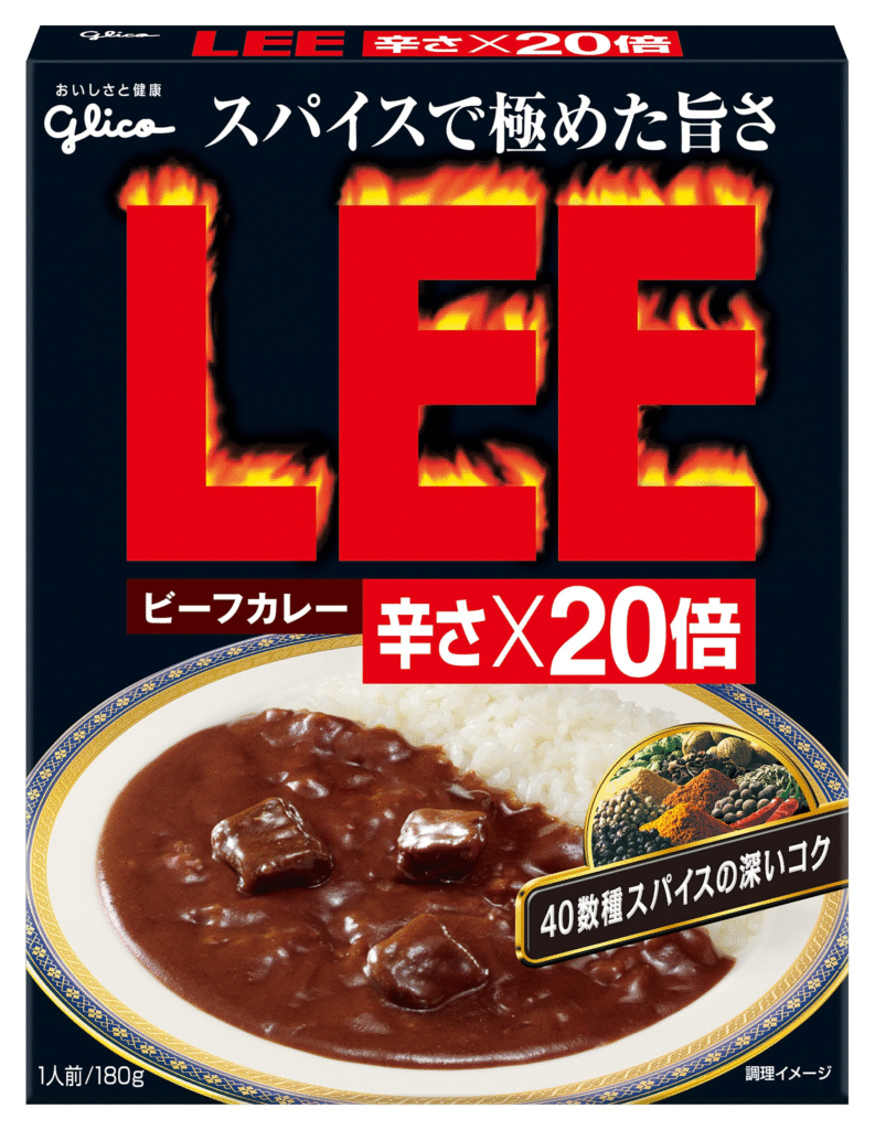 レトルトカレー 江崎グリコ LEE 辛さ20倍カレー
