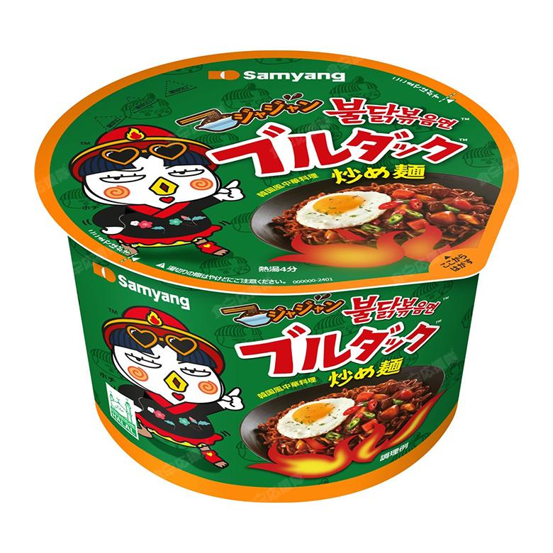 チャジャンブルダック炒め麺