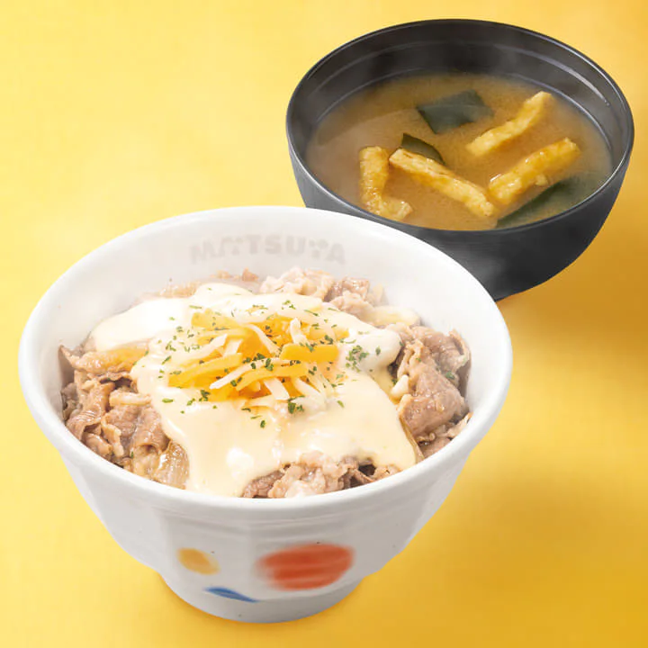 チーズ牛めし