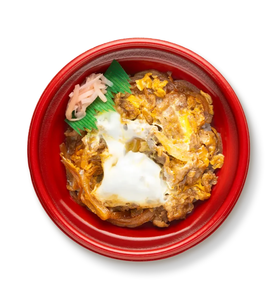 牛玉子とじ丼