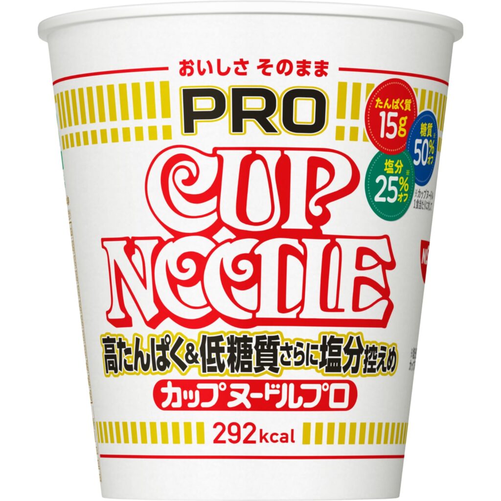 カップヌードルPRO 高たんぱく&低糖質