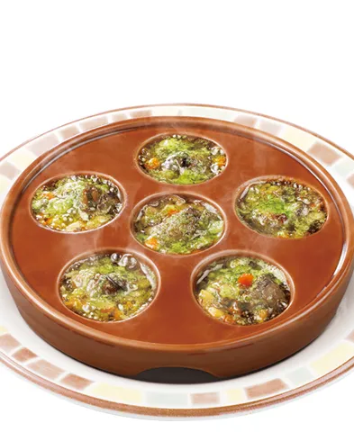 エスカルゴのオーブン焼き